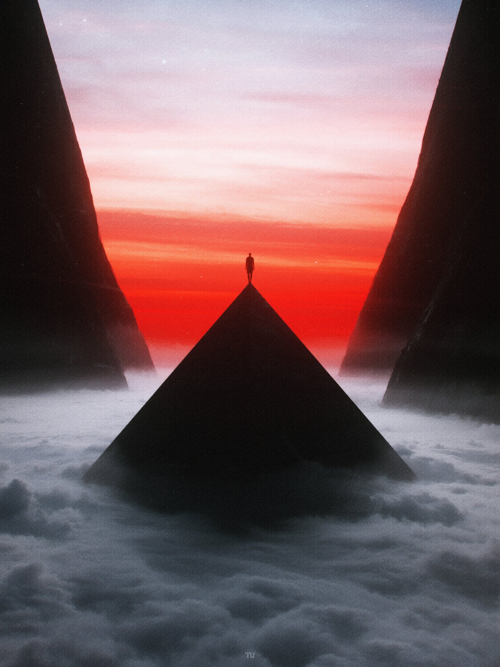 Surreal digital artwork by THEUNBEKNOWN
