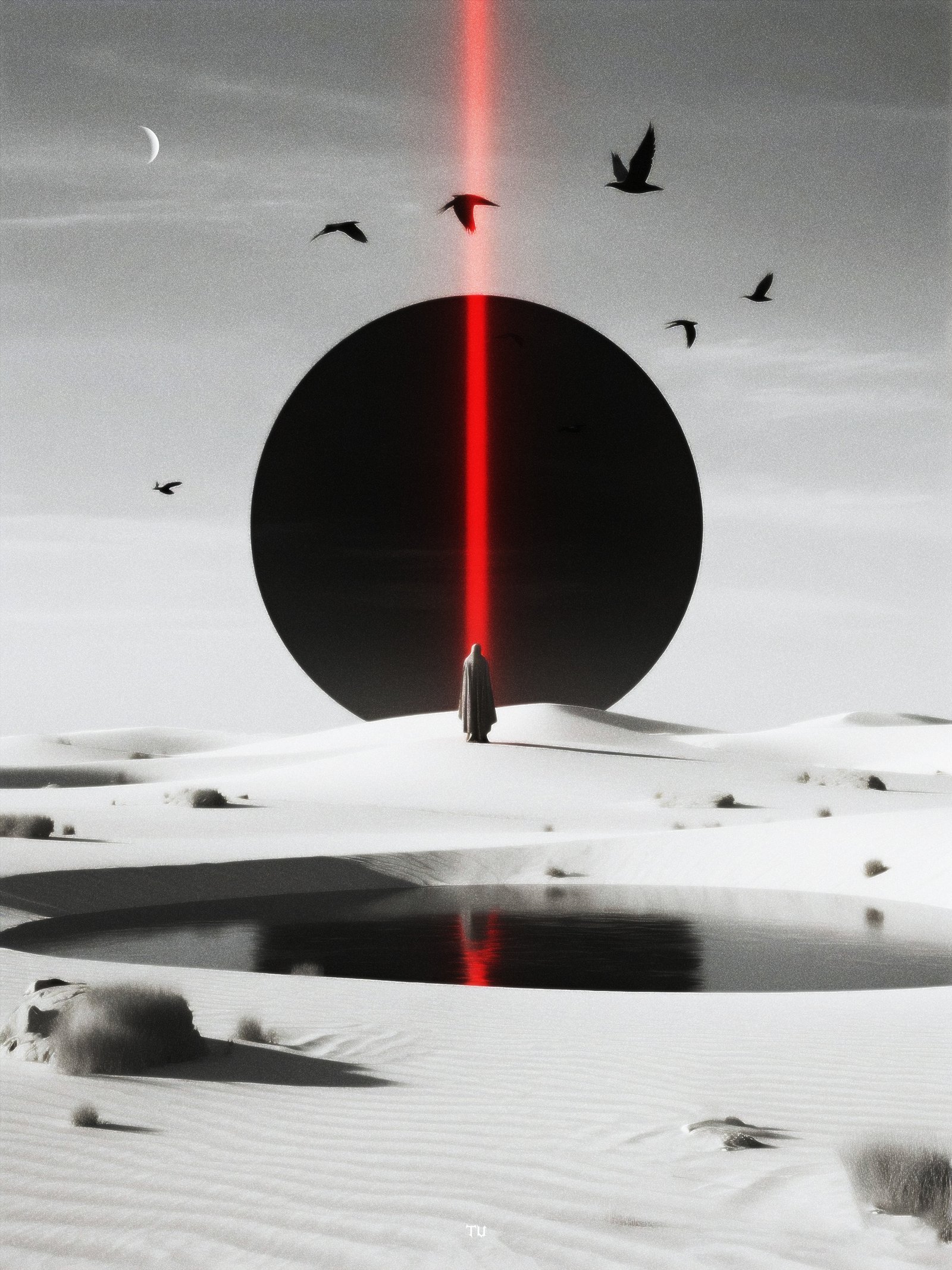 Surreal digital artwork by THEUNBEKNOWN